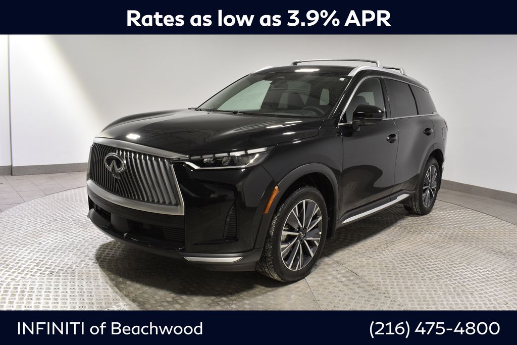 Black Metallic 2026 INFINITI QX60 Luxe AWD SUV / Crossover All-Wheel Drive 9-Speed Automatic
