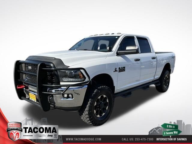Bright White Clearcoat 2016 RAM 2500 Pickup Truck Four-Wheel Drive 6-Speed Automatic