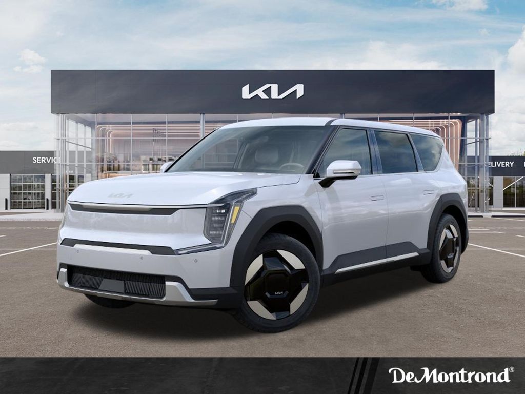2026 Kia EV9 Light Long Range White at Shottenkirk Kia Fort Bend