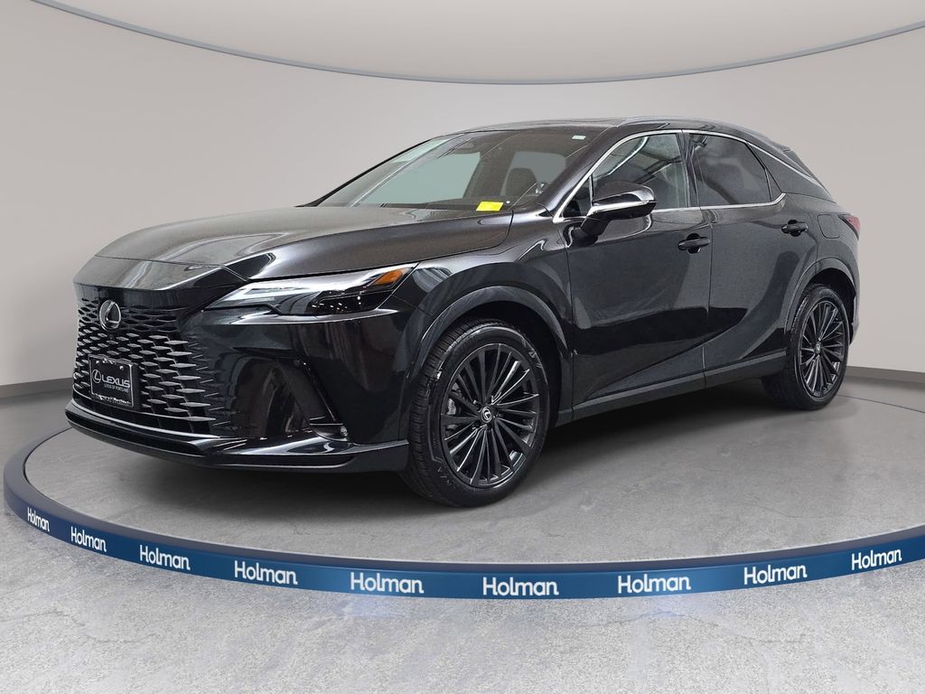 Black 2025 Lexus RX Hybrid 350h Premium AWD SUV / Crossover All-Wheel Drive Continuously Variable Transmission