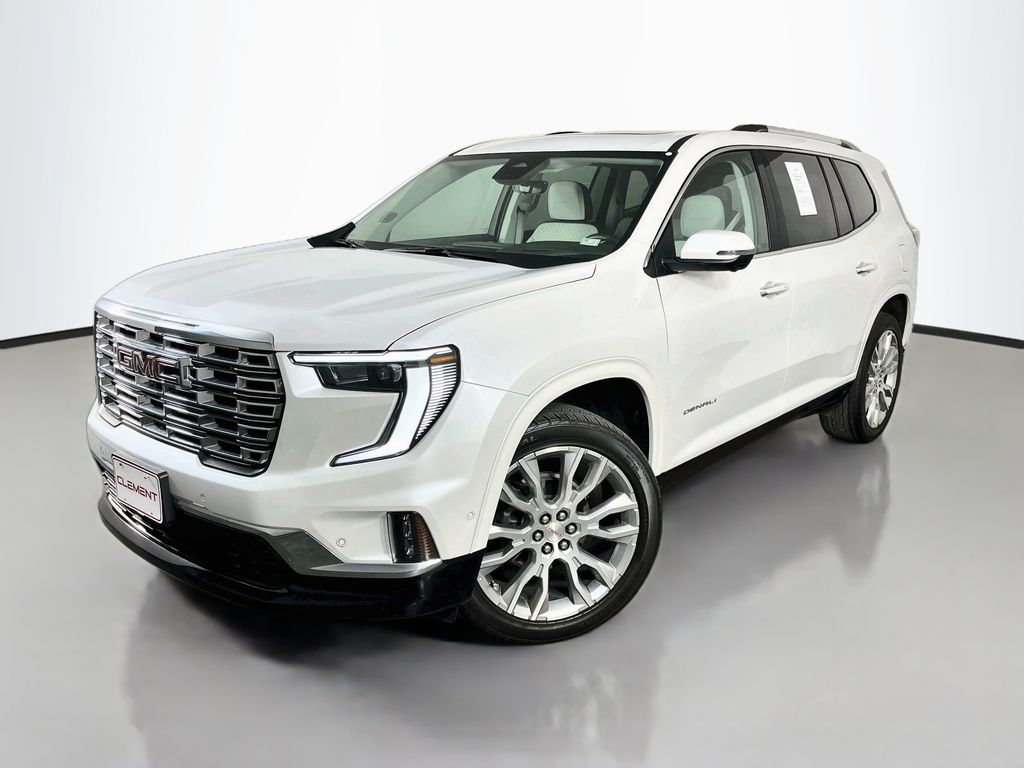 White Frost Tricoat 2024 GMC Acadia SUV / Crossover Front-Wheel Drive 8-Speed Automatic