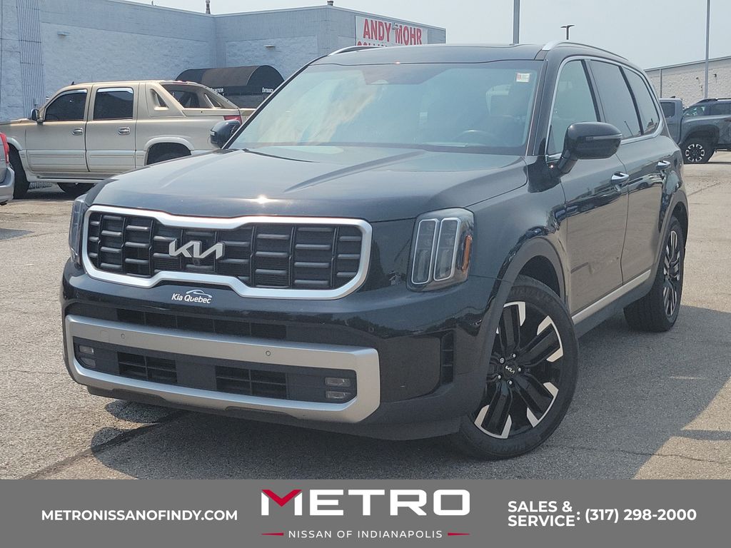 Ebony Black 2023 Kia Telluride SUV / Crossover All-Wheel Drive 8-Speed Automatic