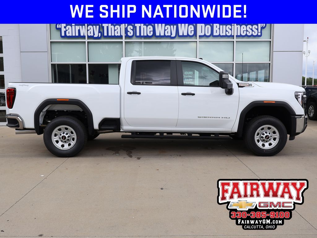 Summit White 2026 GMC Sierra 3500HD Pickup Truck Four-Wheel Drive Automatic