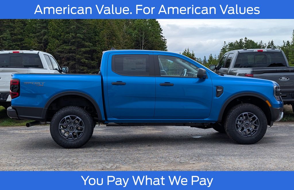 Velocity Blue Metallic 2026 Ford Ranger Pickup Truck Four-Wheel Drive Automatic