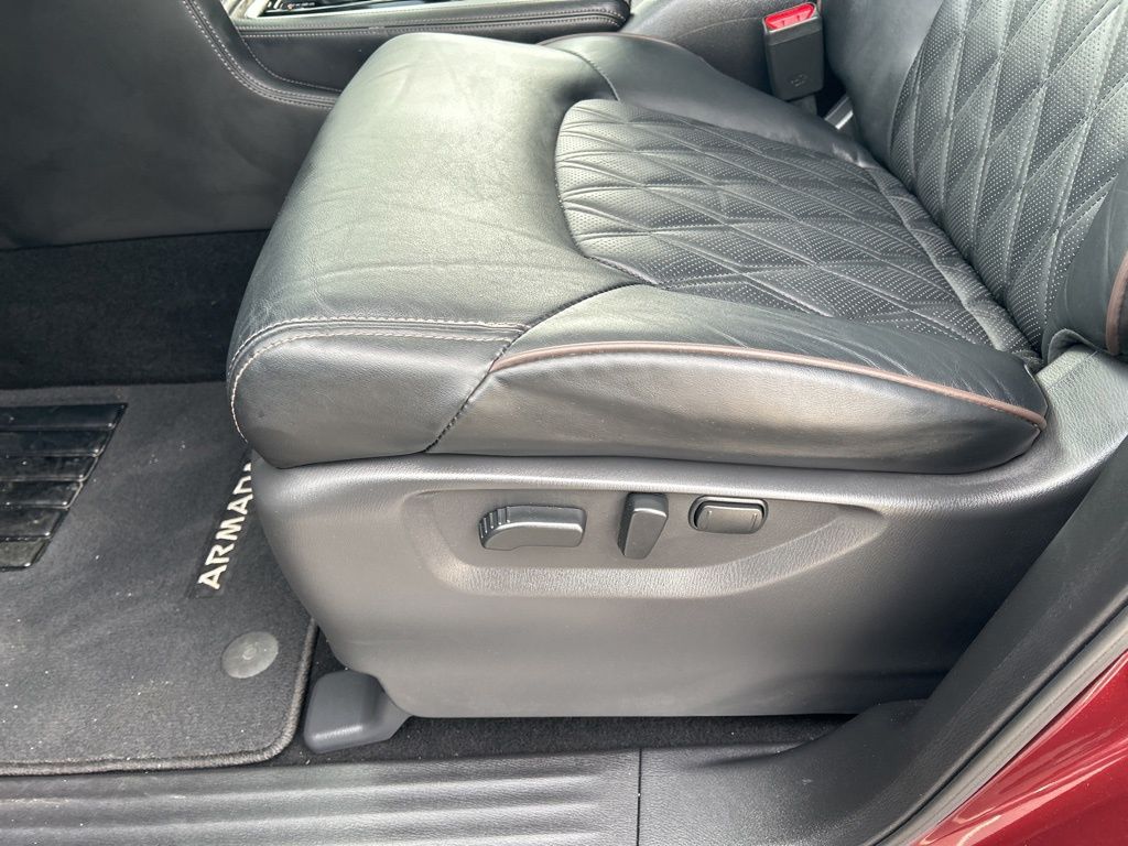 2024 Nissan Armada Platinum Red at Lugoff Nissan
