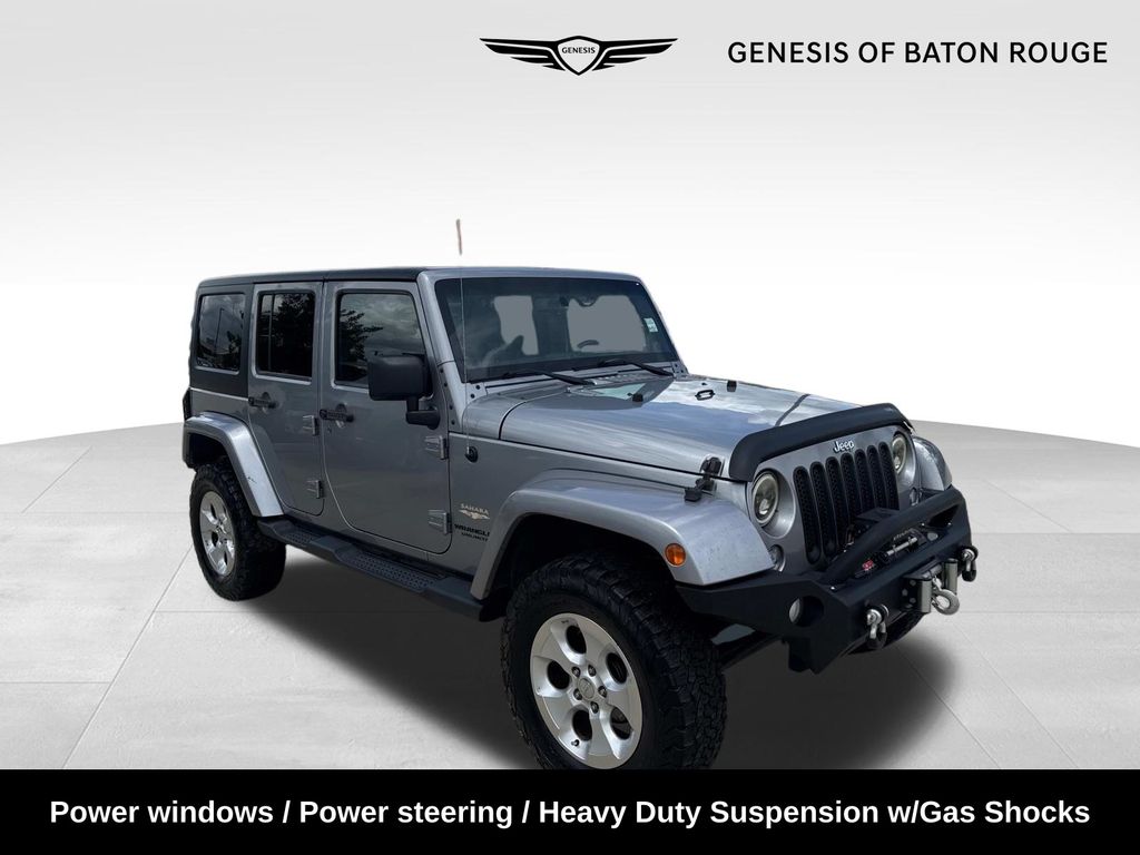 Billet Metallic Clearcoat 2014 Jeep Wrangler Unlimited Sahara 4WD SUV / Crossover Four-Wheel Drive 5-Speed Automatic