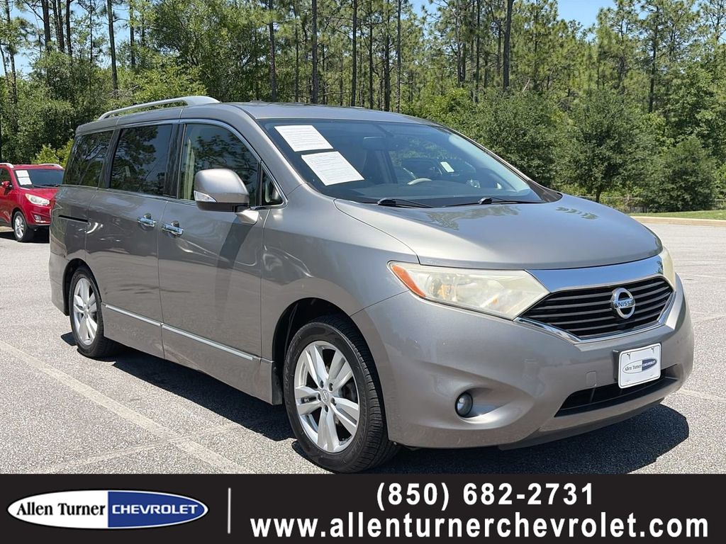 Gray (Platinum Graphite Metallic) 2012 Nissan Quest 3.5 SL Minivan Front-Wheel Drive Continuously Variable Transmission