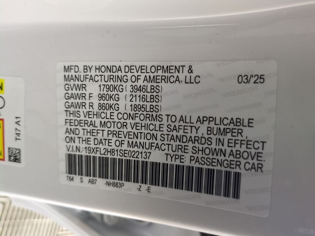 New 2025 Honda Civic For Sale in Fort Wayne, IN