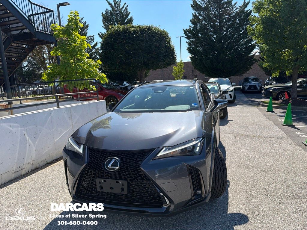 Black (Obsidian) 2025 Lexus UX Hybrid SUV / Crossover All-Wheel Drive Continuously Variable Transmission