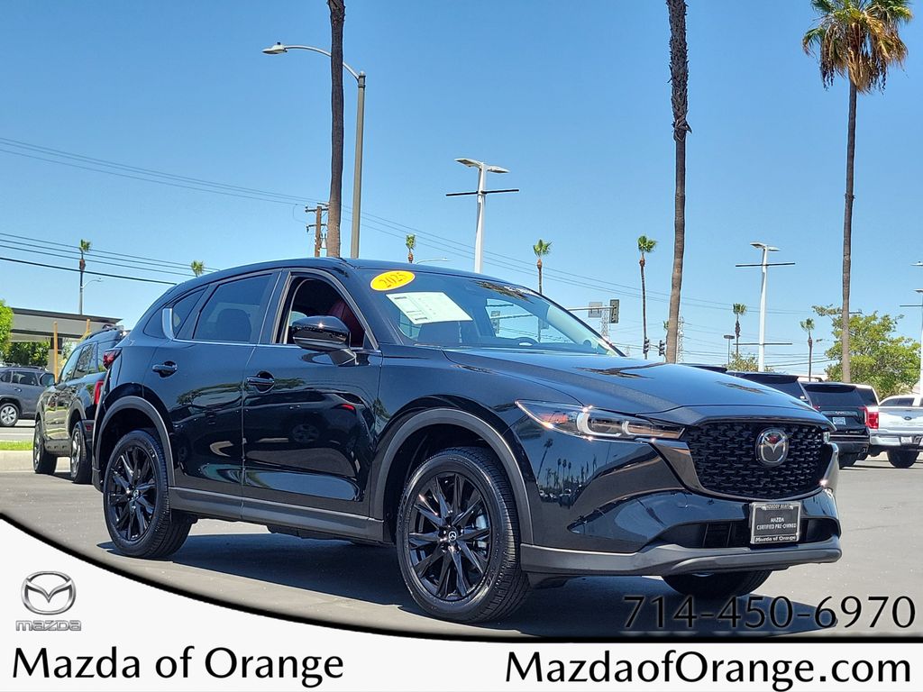 Jet Black Mica 2025 Mazda CX-5 SUV / Crossover All-Wheel Drive 6-Speed Automatic