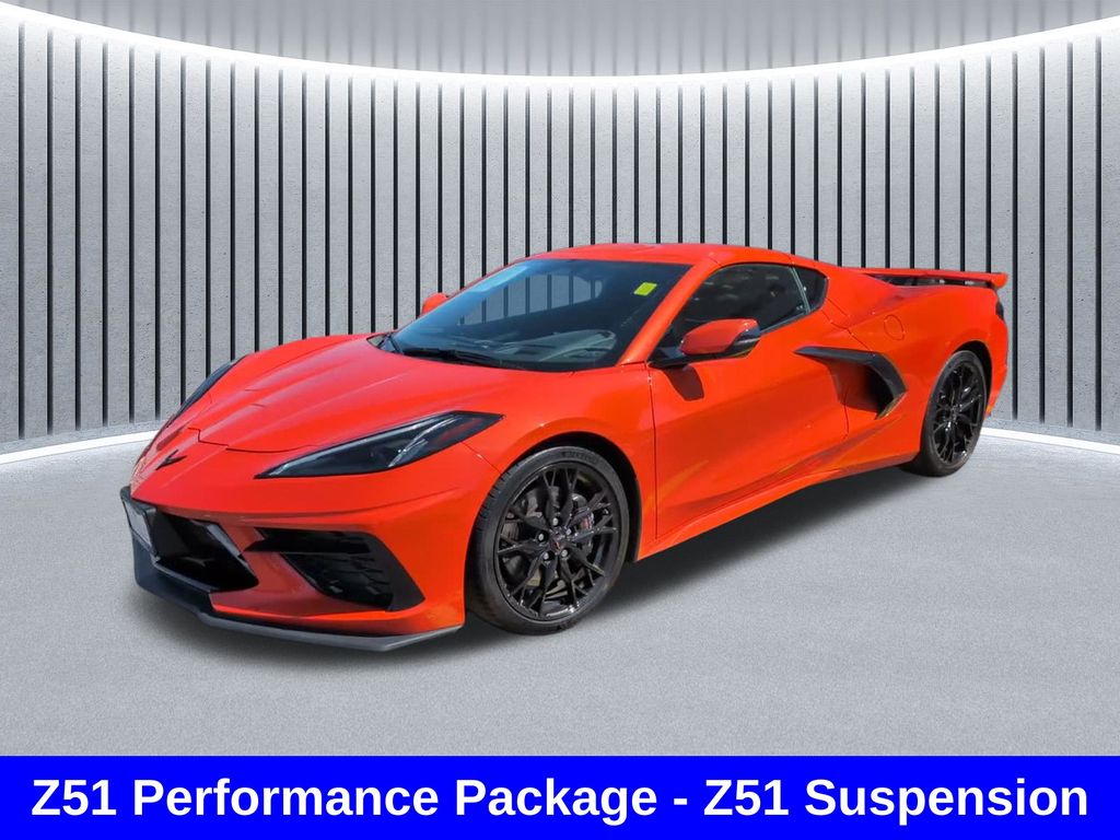 Sebring Orange Tintcoat 2025 Chevrolet Corvette Coupe Rear-Wheel Drive 8-Speed Dual Clutch