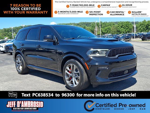 DB Black Clearcoat 2023 Dodge Durango SUV / Crossover All-Wheel Drive 8-Speed Automatic