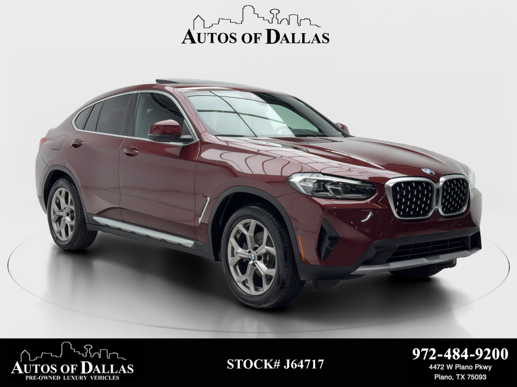 Piemont Red 2022 BMW X4 xDrive30i AWD SUV / Crossover All-Wheel Drive 8-Speed Automatic