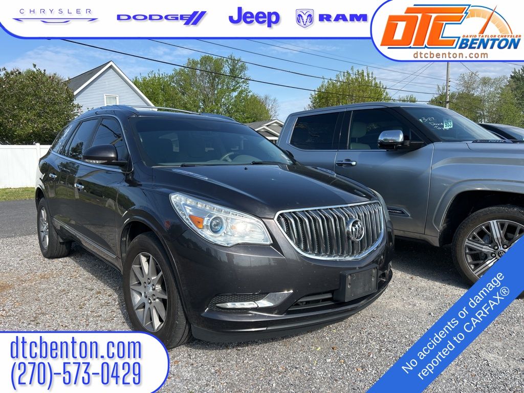 Gray (Iridium Metallic) 2017 Buick Enclave Convenience FWD SUV / Crossover Front-Wheel Drive 6-Speed Automatic Overdrive