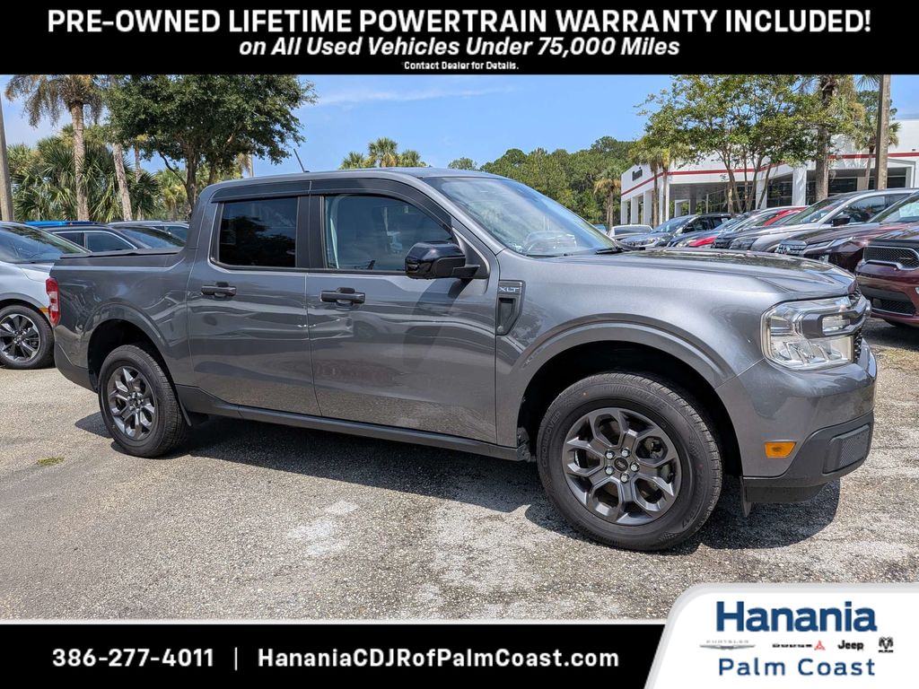 Gray Metallic 2024 Ford Maverick Pickup Truck Front-Wheel Drive Continuously Variable Transmission