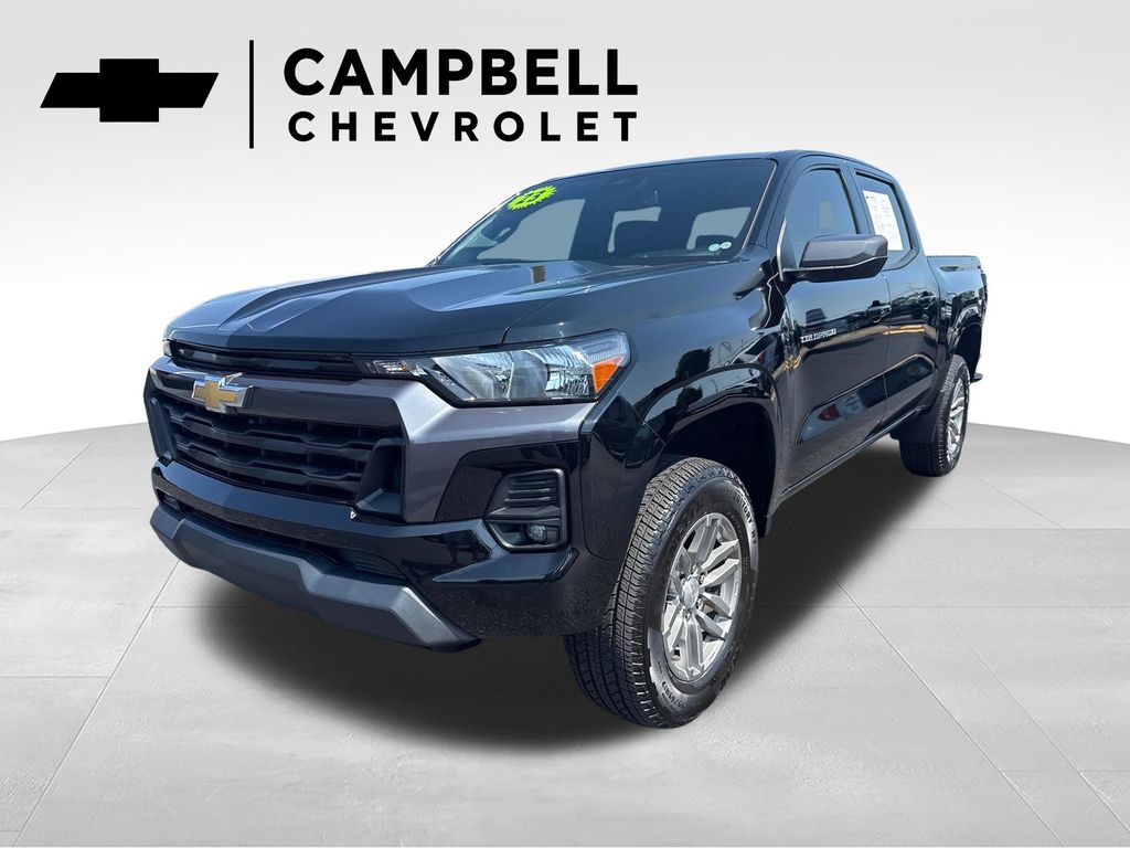 Black 2023 Chevrolet Colorado Pickup Truck Four-Wheel Drive 8-Speed Automatic