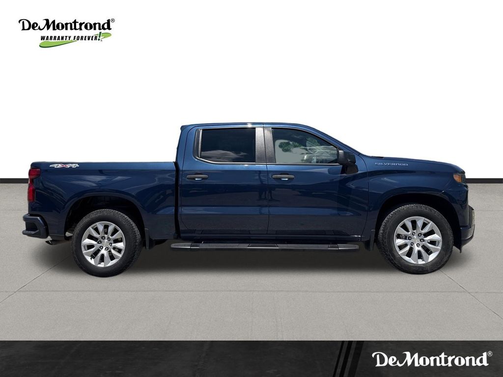 2021 Chevrolet Silverado 1500 Custom Blue at Bravo Nissan