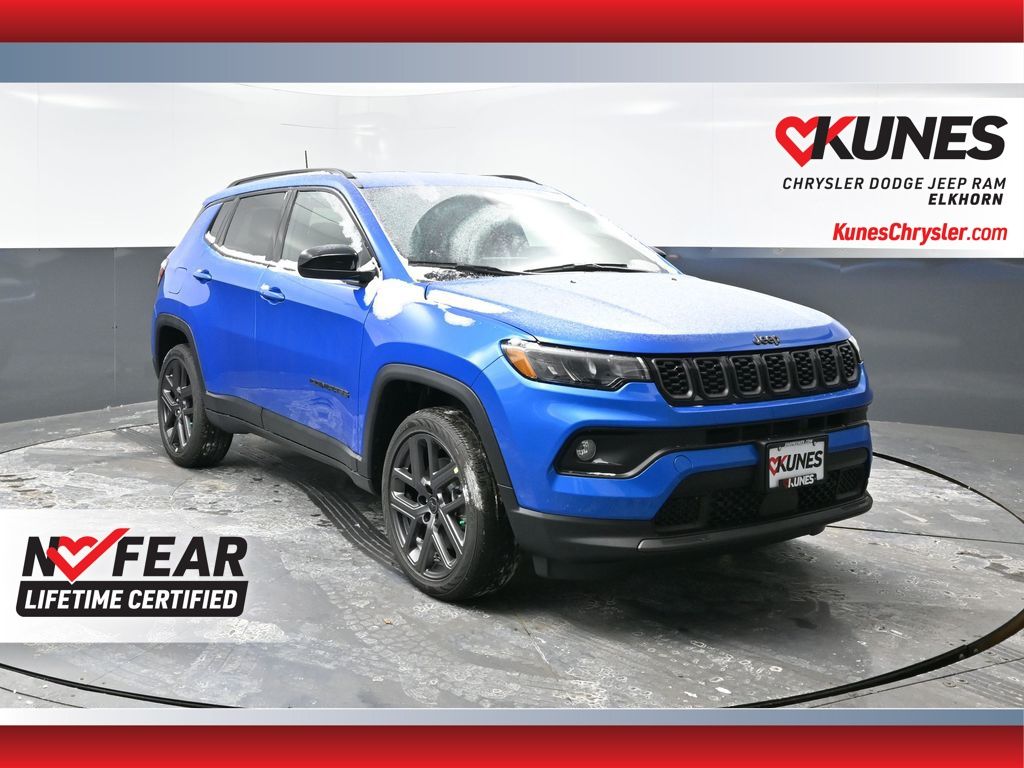 Hydro Blue Pearlcoat 2026 Jeep Compass SUV / Crossover Four-Wheel Drive 8-Speed Automatic