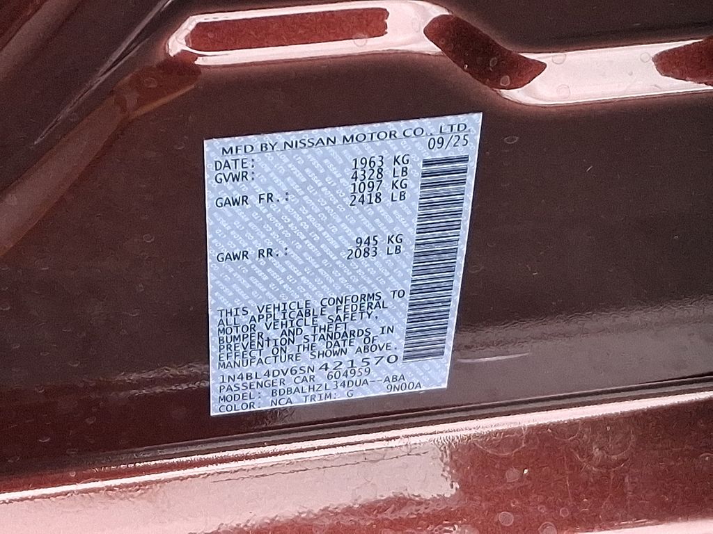 Thumbnail: 2025 Nissan Altima - 9