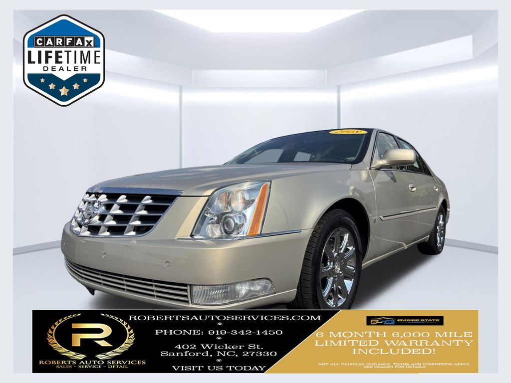 Gold Mist 2008 Cadillac DTS Sedan Front-Wheel Drive 4-Speed Automatic Overdrive