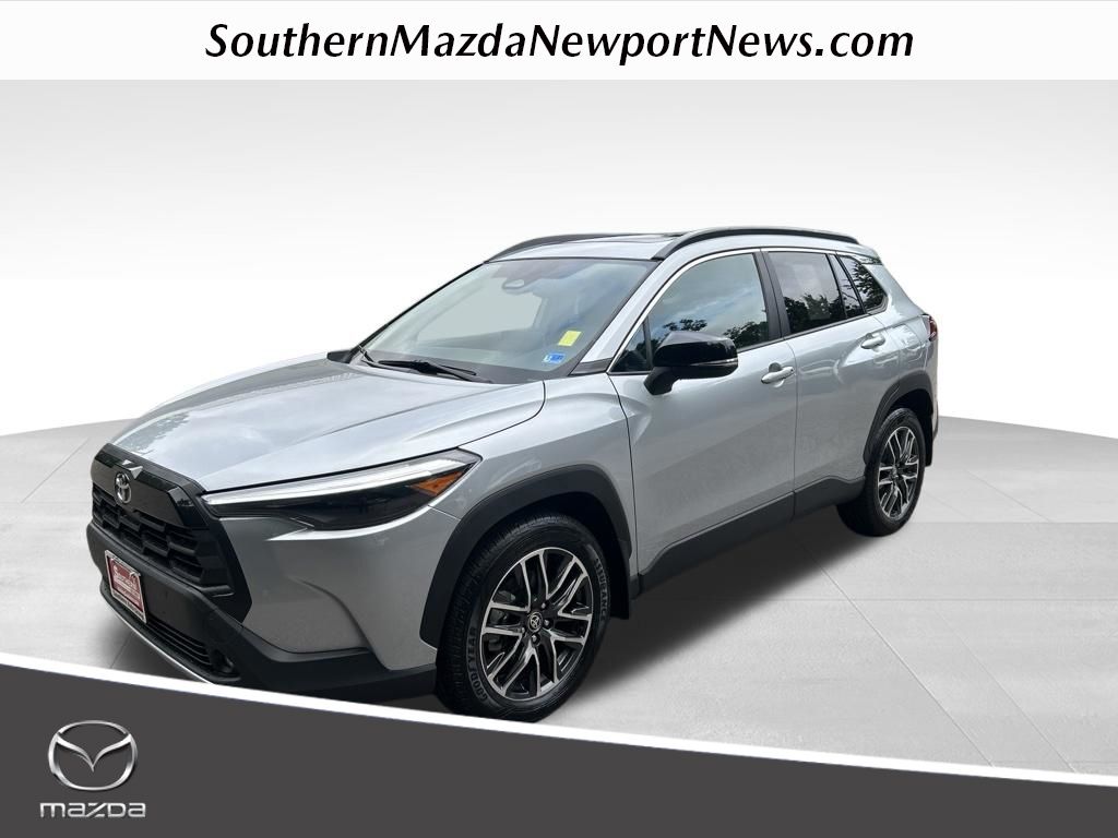 Sonic Silver 2026 Toyota Corolla Cross SUV / Crossover All-Wheel Drive Continuously Variable Transmission