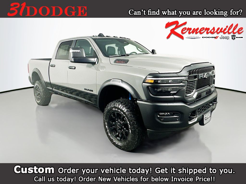 Gray Clearcoat 2026 RAM 2500 Pickup Truck Four-Wheel Drive Automatic