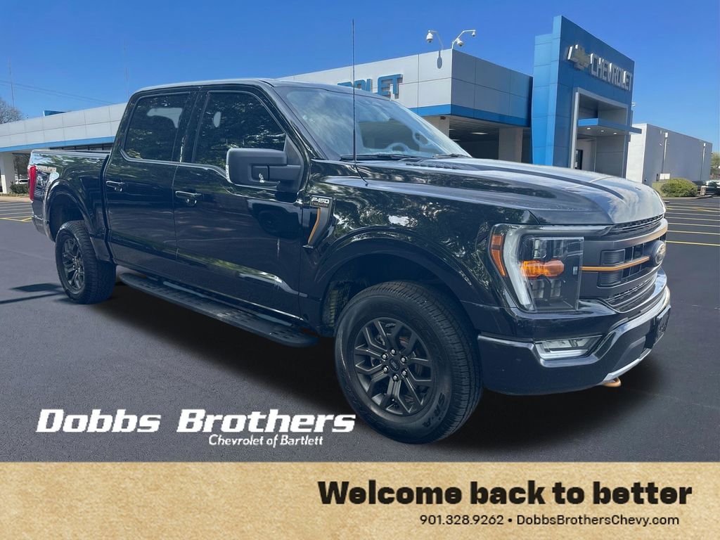 Black Metallic 2023 Ford F-150 Tremor SuperCrew 4WD Pickup Truck Four-Wheel Drive Automatic