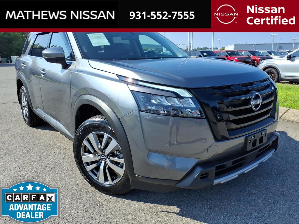 Gray (Gun Metallic) 2025 Nissan Pathfinder SUV / Crossover All-Wheel Drive 9-Speed Automatic