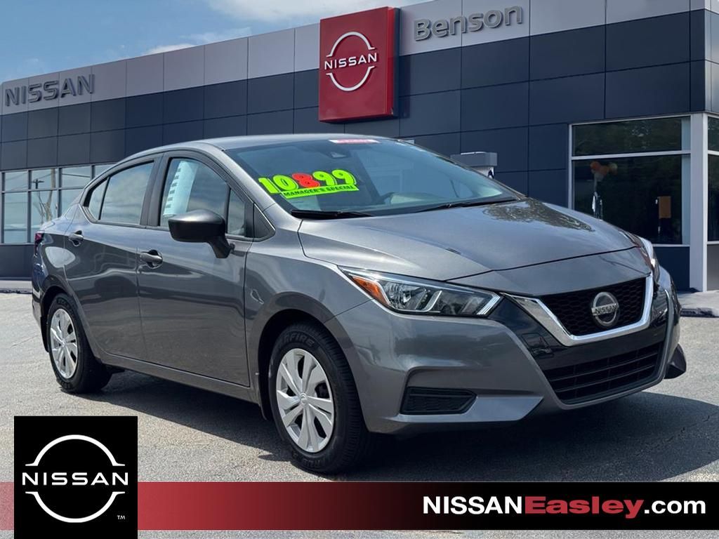 Gray (Gun Metallic) 2021 Nissan Versa Sedan Front-Wheel Drive 5-Speed Manual