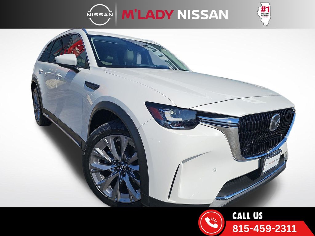 White 2024 Mazda CX-90 3.3 Turbo Premium AWD SUV / Crossover All-Wheel Drive 8-Speed Automatic