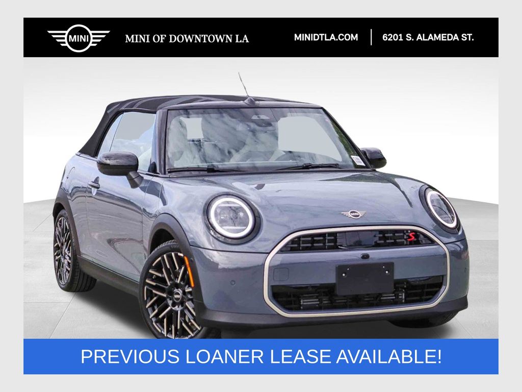 Gray Metallic 2026 MINI Cooper Convertible Front-Wheel Drive 7-Speed Automatic