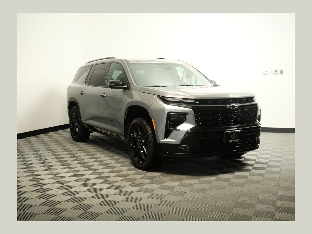 Sterling Gray Metallic 2024 Chevrolet Traverse RS AWD SUV / Crossover Four-Wheel Drive 8-Speed Automatic