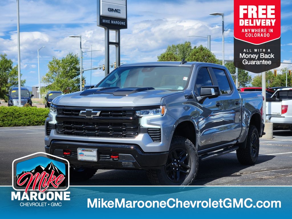 Sterling Gray Metallic 2026 Chevrolet Silverado 1500 Pickup Truck Four-Wheel Drive Automatic