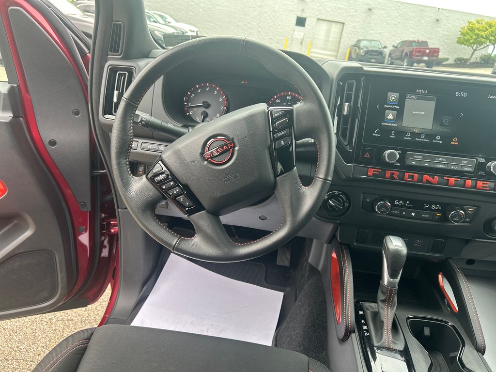 2025 Nissan Frontier PRO-4X Red at South Hills Kia