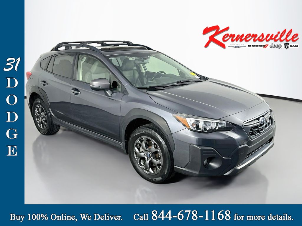 Gray Metallic 2021 Subaru Crosstrek SUV / Crossover All-Wheel Drive Continuously Variable Transmission