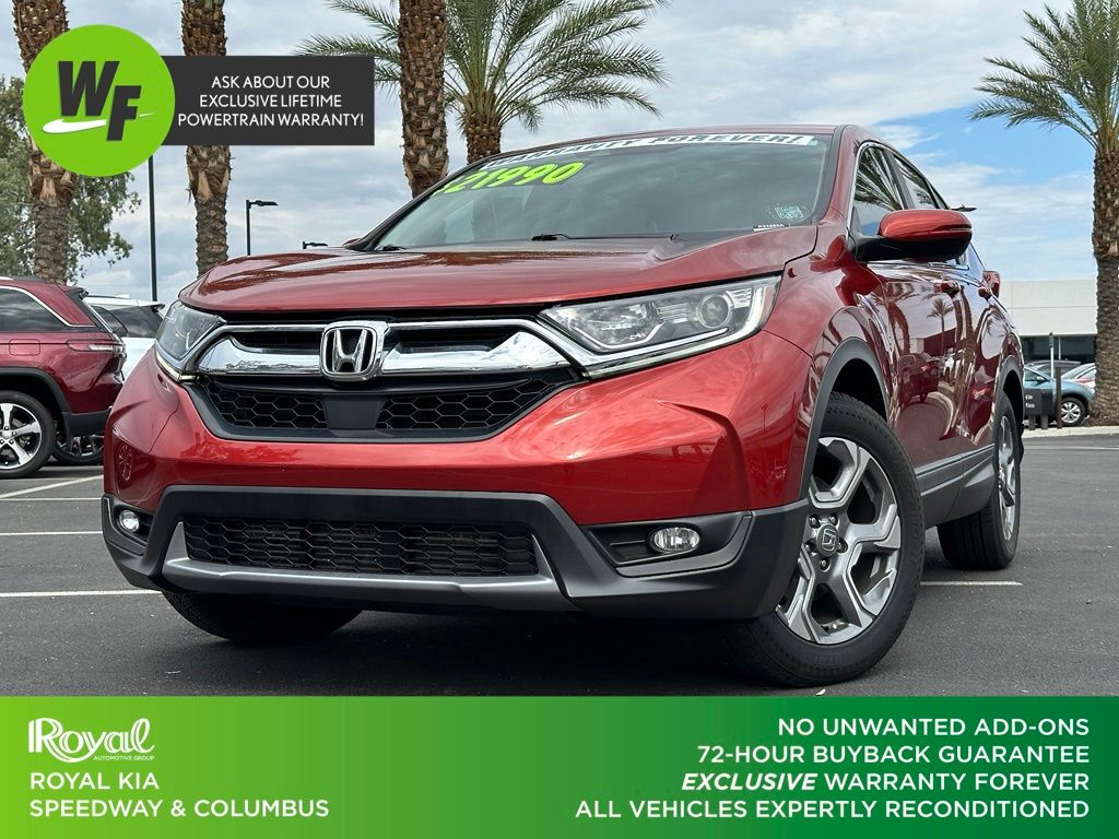 Red 2019 Honda CR-V SUV / Crossover Front-Wheel Drive Continuously Variable Transmission