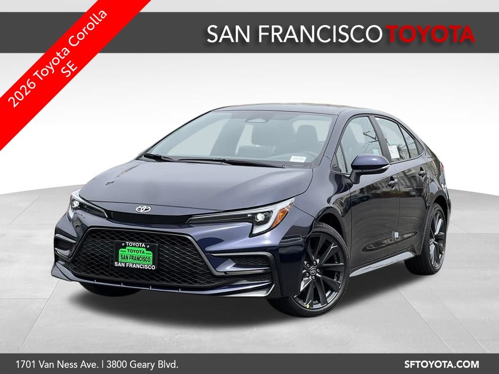 Bluprint/Midngt 2026 Toyota Corolla Sedan Front-Wheel Drive Continuously Variable Transmission
