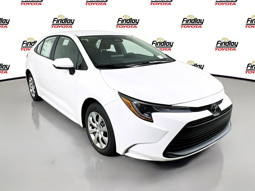Ice 2026 Toyota Corolla LE FWD Sedan Front-Wheel Drive Continuously Variable Transmission