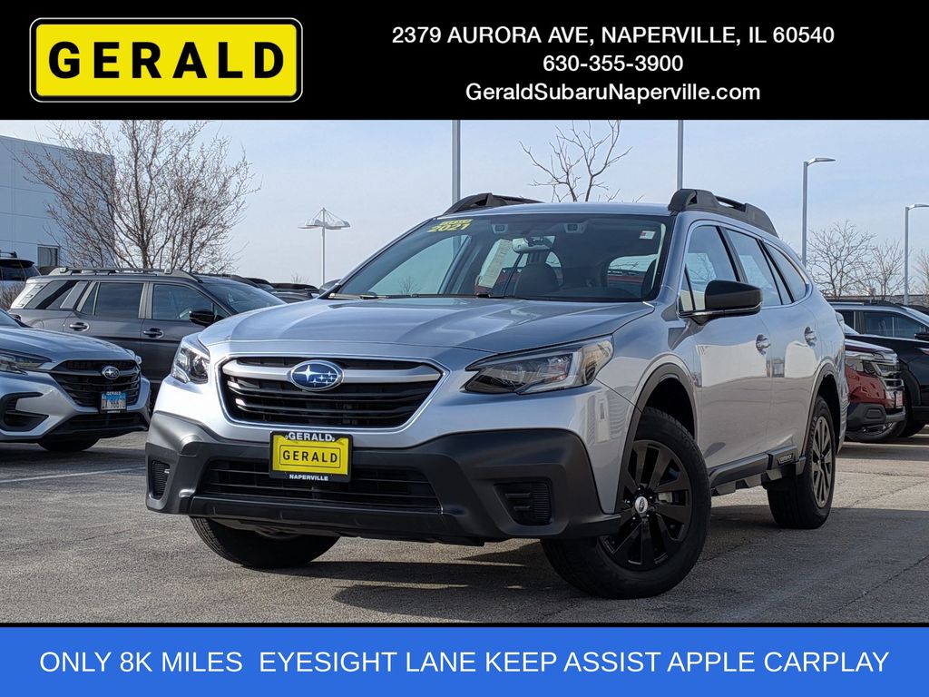 Ice Silver Metallic 2021 Subaru Outback Crossover AWD SUV / Crossover All-Wheel Drive Continuously Variable Transmission