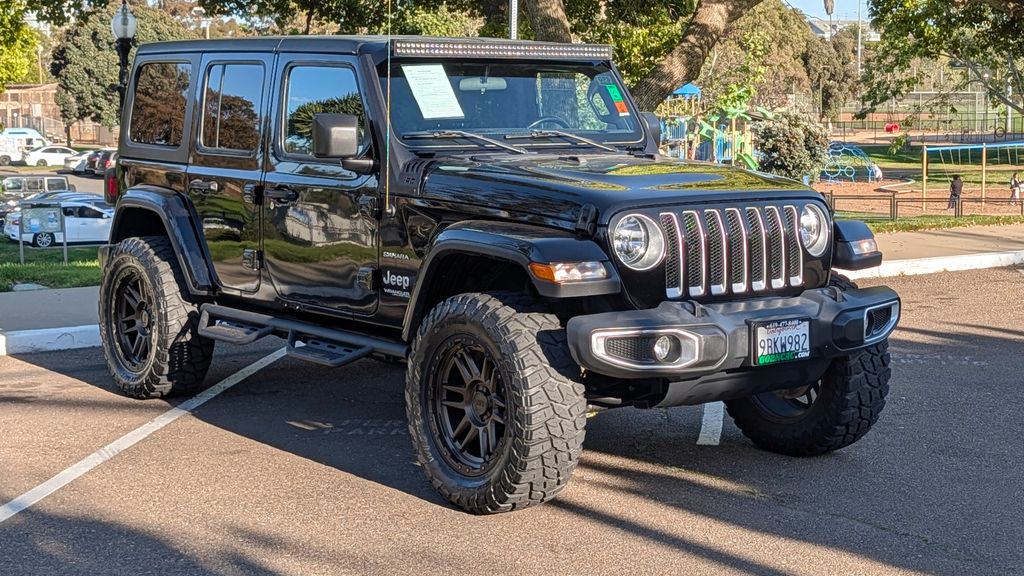 Used 2020 Jeep Wrangler Unlimited Sahara 4D Sport Utility