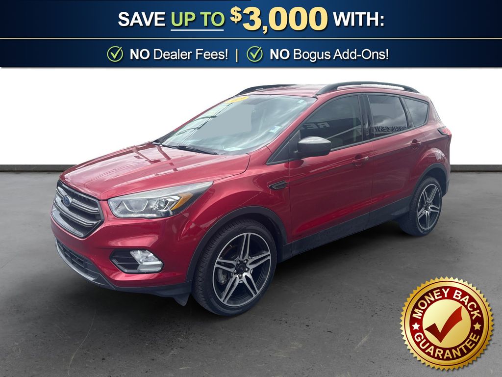 Ruby Red Metallic 2019 Ford Escape SUV / Crossover Front-Wheel Drive 6-Speed Automatic