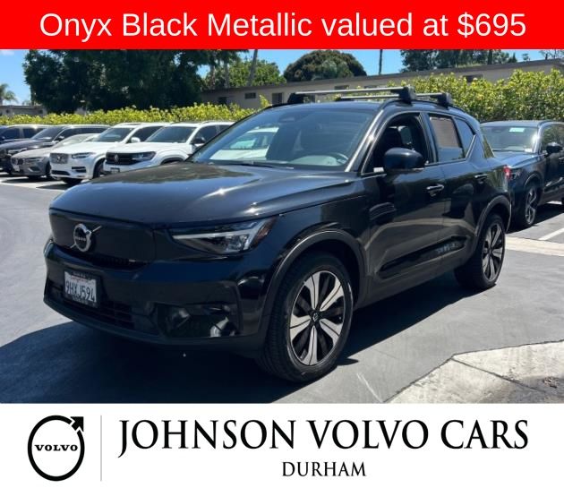Onyx Black Metallic 2023 Volvo XC40 Recharge SUV / Crossover All-Wheel Drive 1-Speed Automatic