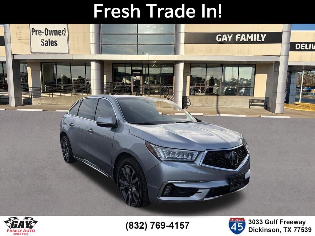2019 Acura MDX FWD with Advance Package SUV / Crossover Front-Wheel Drive 9-Speed Automatic
