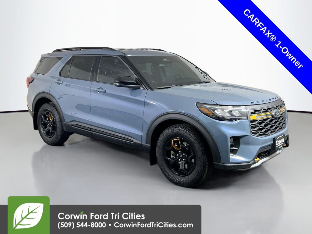 Vapor Blue 2026 Ford Explorer Tremor AWD SUV / Crossover All-Wheel Drive Automatic