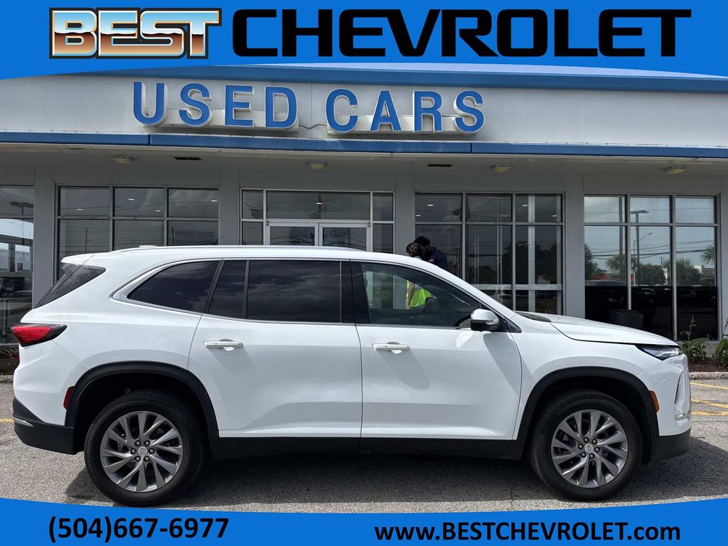 Summit White 2025 Buick Enclave SUV / Crossover Front-Wheel Drive 8-Speed Automatic