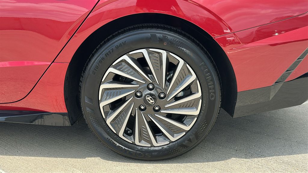 2025 Hyundai Sonata Hybrid SEL Red at DeMontrond Gulf Freeway