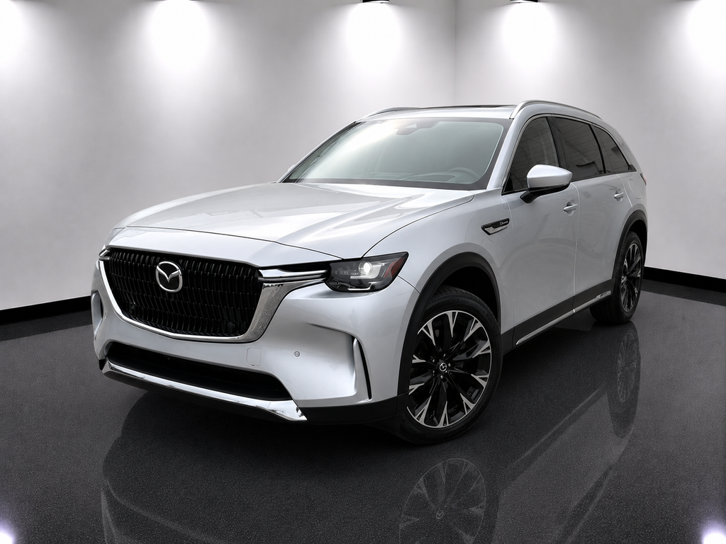 Sonic Silver 2024 Mazda CX-90 SUV / Crossover All-Wheel Drive 8-Speed Automatic