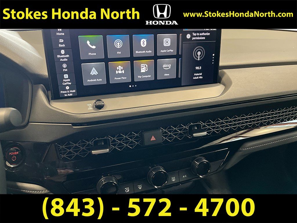 2026 Honda Accord Hybrid Sport-L White at Stokes Honda North