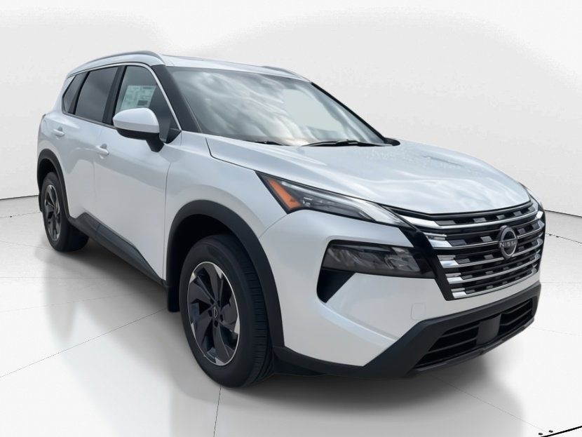 2025 Everest White Pearl Nissan Rogue SV FWD SUV