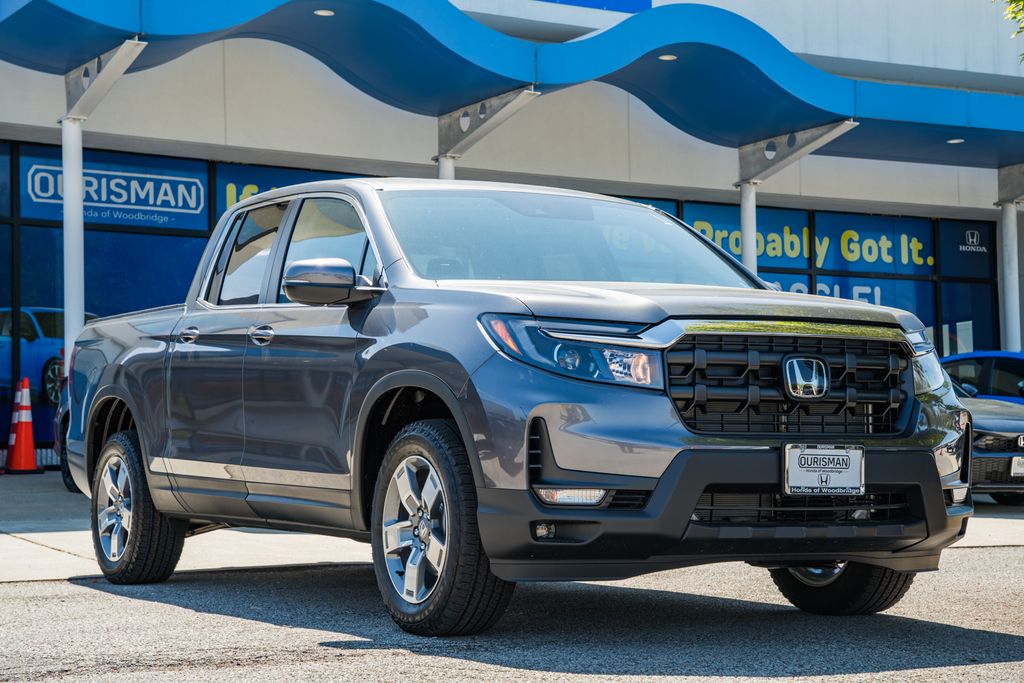 Gray (Modern Steel) 2026 Honda Ridgeline RTL AWD Pickup Truck All-Wheel Drive 9-Speed Automatic